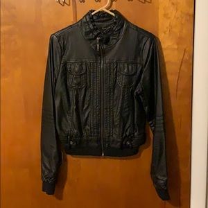 Leather jacket